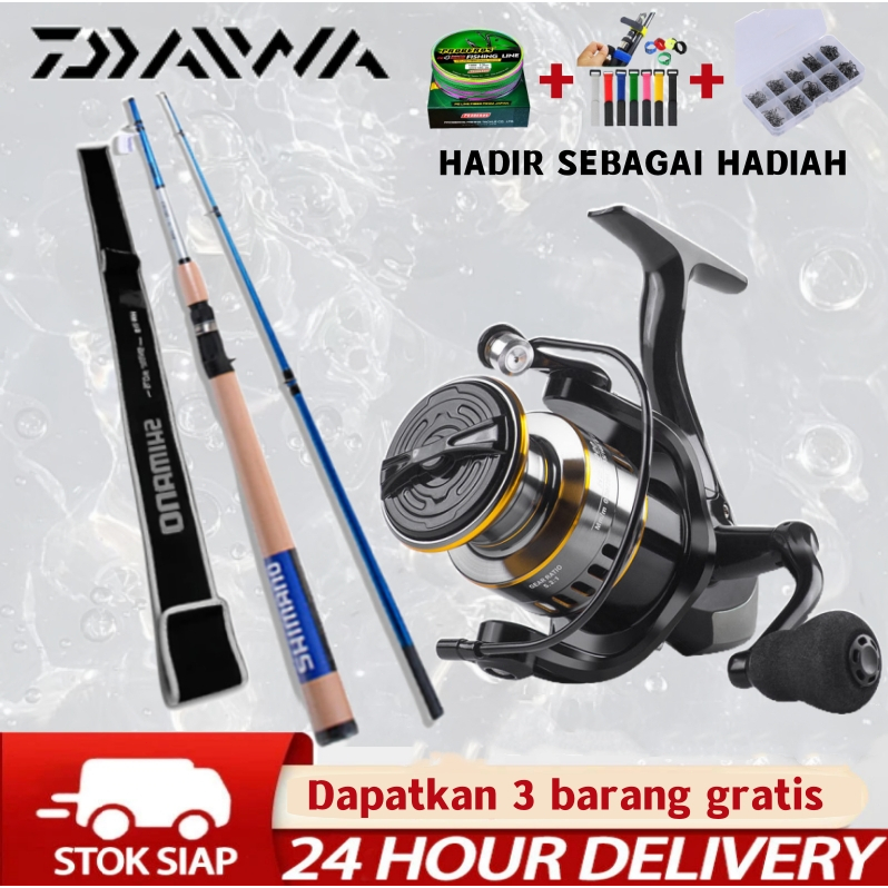 SHIMANO Rookie Fishing Kit Alat Pancing Pancing Alat Pancing Set Lengkap HE Hot Sale 1000