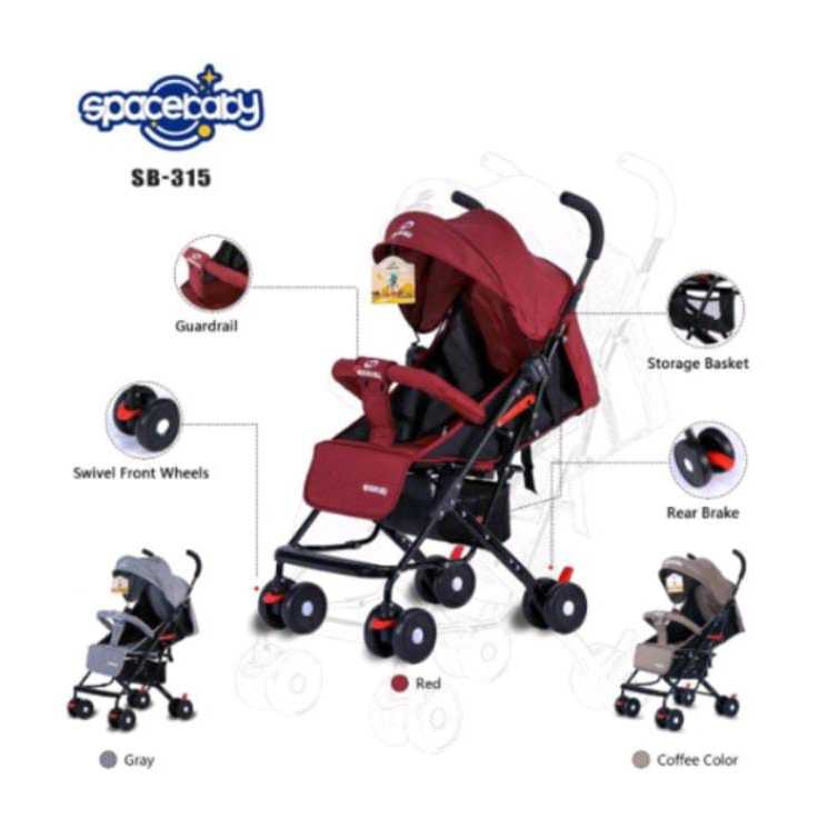 Stroller Space Baby SB315 | Kereta Dorong Bayi | stroller bayi