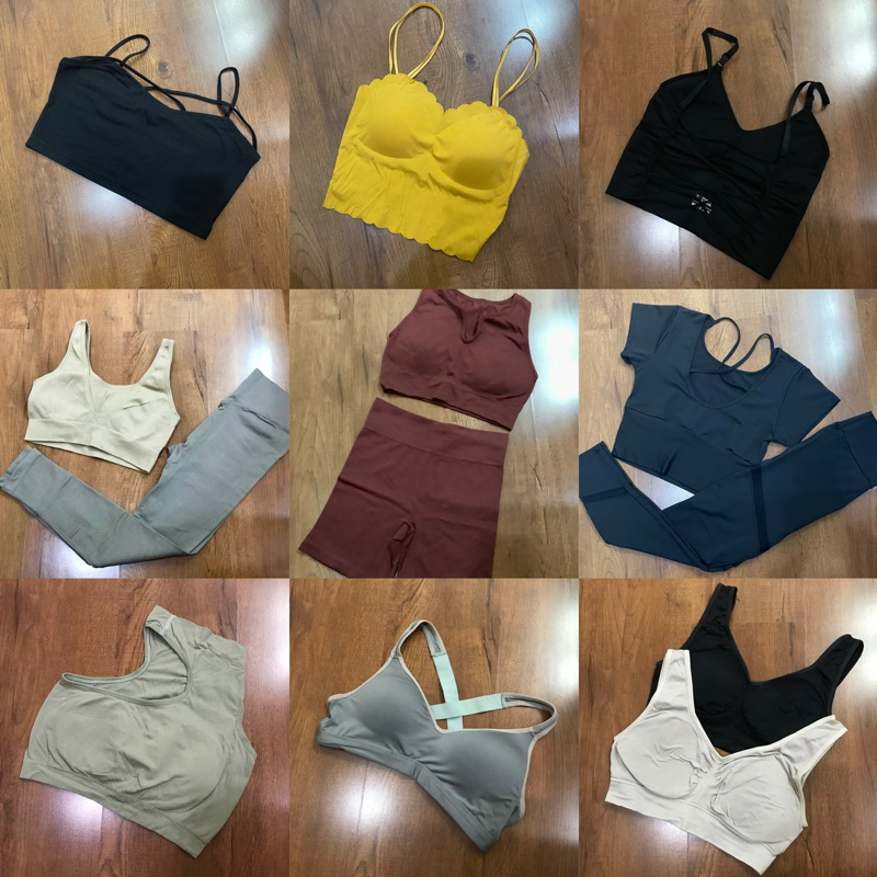 [PRELOVED] Set Gym | Sport Bra | Tank Top