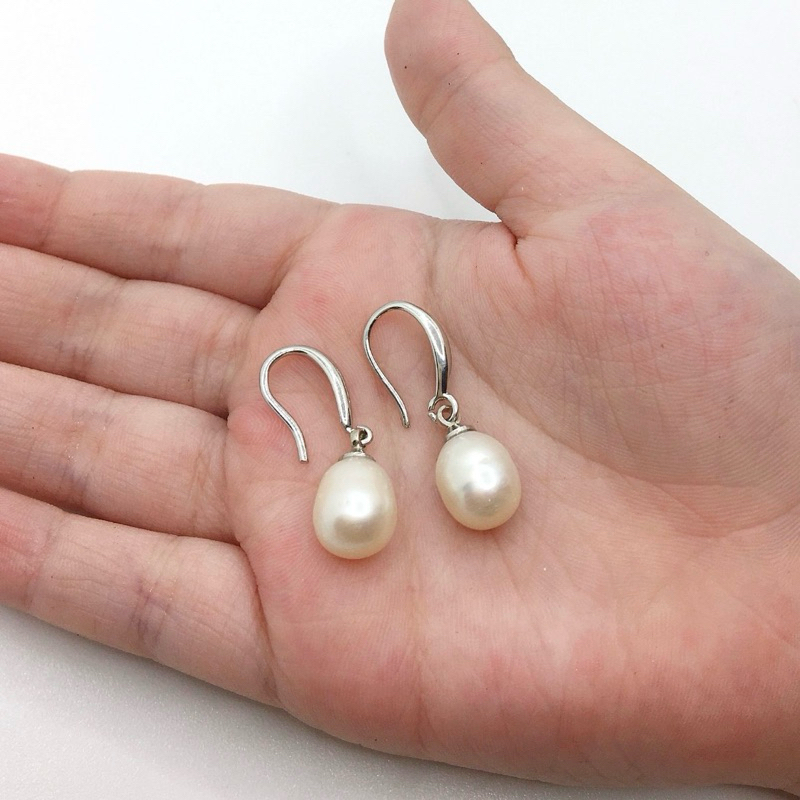 Anting lapis emas mutiara air tawar asli lombok Anting anting wanita Anting mutiara lombok asli Anti