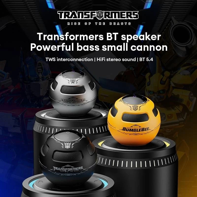 SPEAKER BLUETOOTH TRANSFORMERS TF-Y17 TWS TRANSFORMER - SPEAKER MINI SPEAKER PORTABLE  - SPEAKER MUR