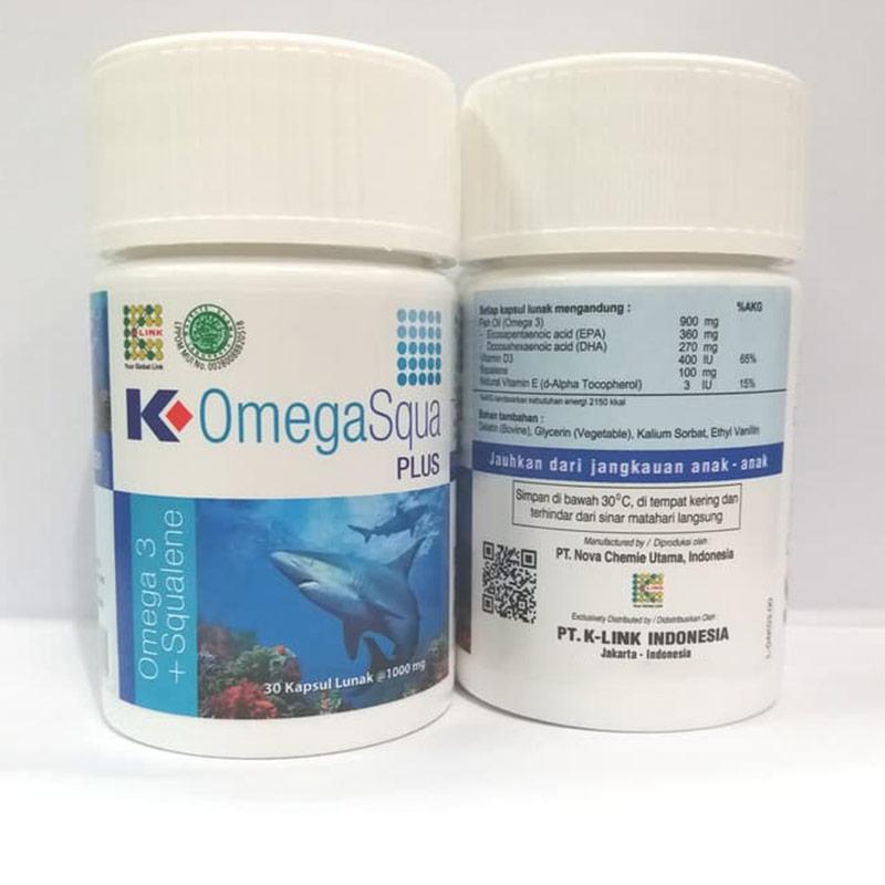 OMEGA SQUA PLUS OMEGA 3 K-KLINK 30 KAPSUL