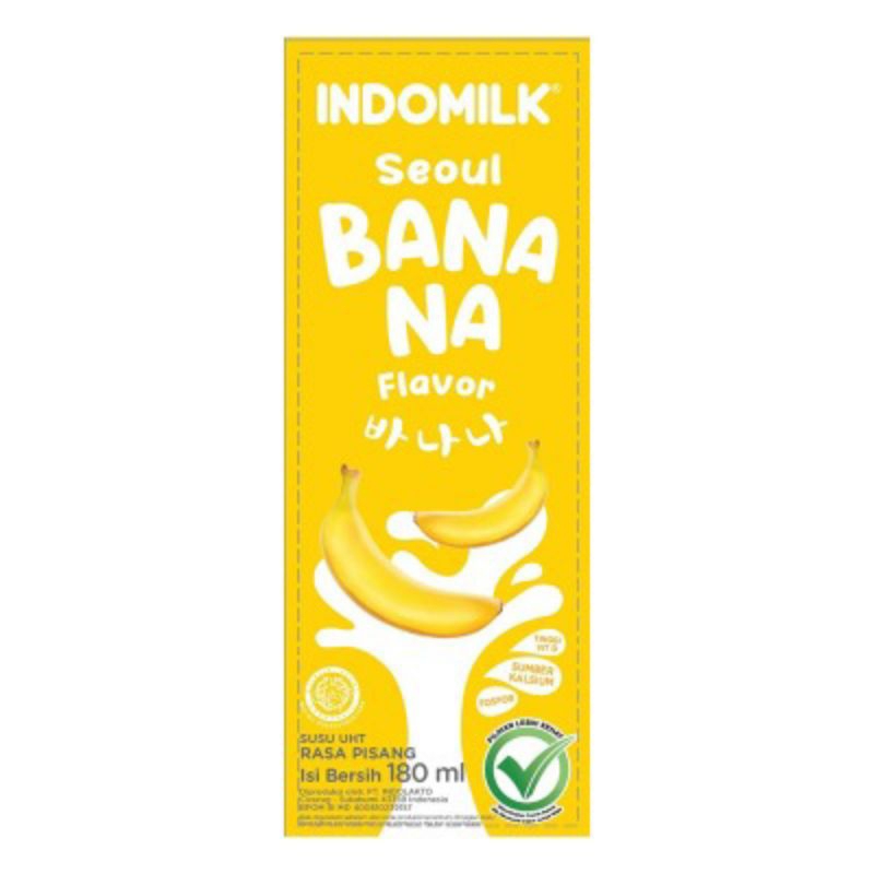 

Dreamshop.co l Indomilk banana 180ml