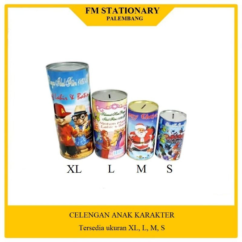 Celengan anak carakter/tabungan/celengan lucu