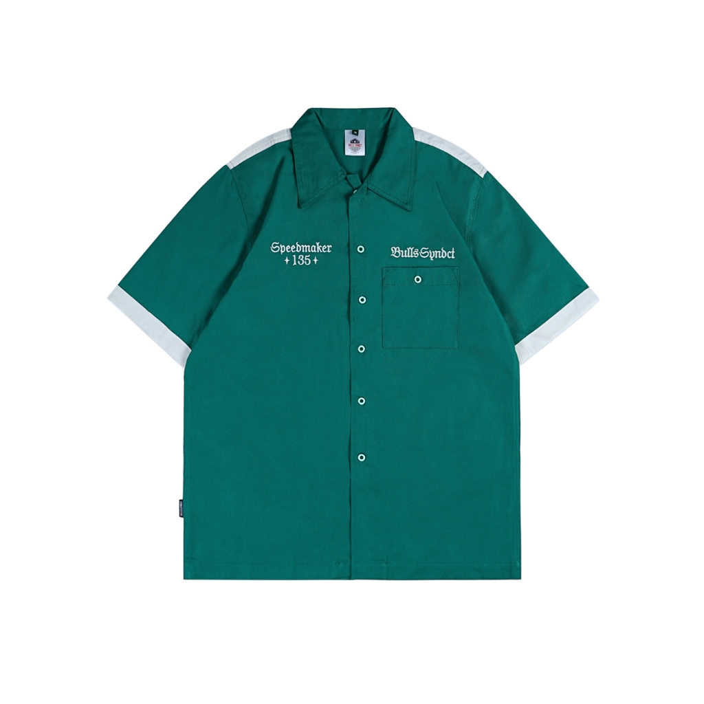 BULLS SYNDICATE Shirt VULKANUS GREEN