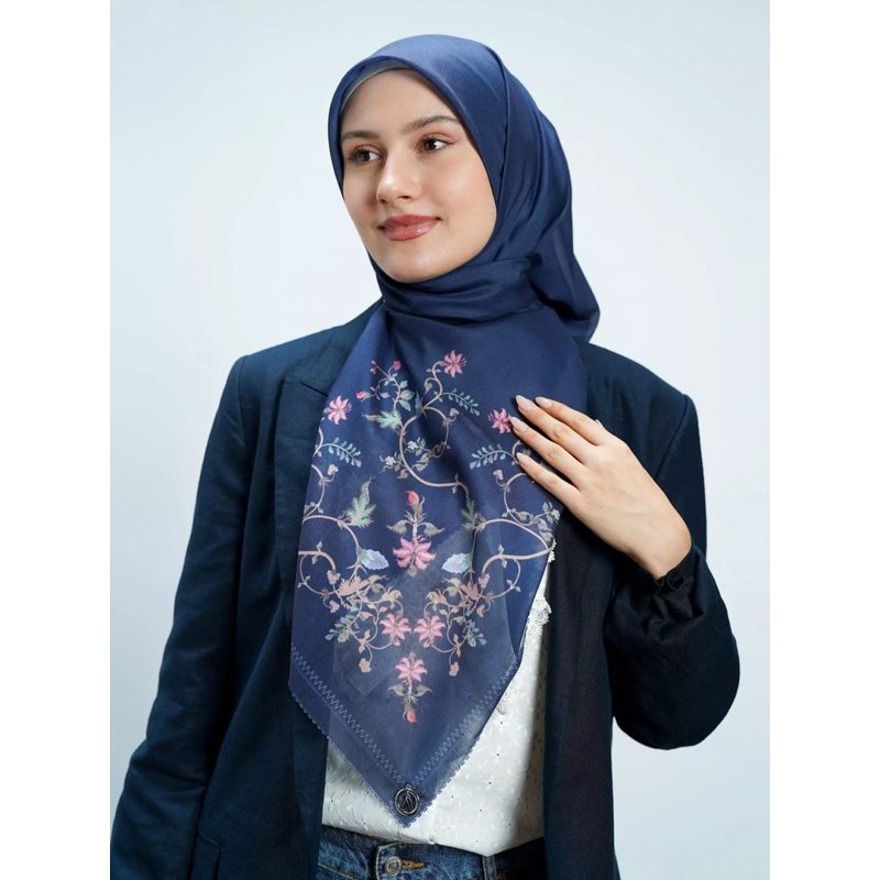 Jiera Scarves Midnight Blue Aleza Label
