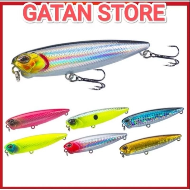 UMPAN PENSIL WTD 6Cm 7Gr Lure Pancing Casting Mengapung