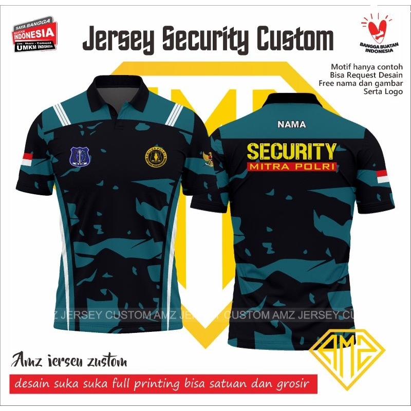 JERSEY SECURITY BAHAN MILANO