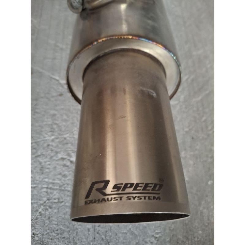 Muffler Ori R Speed untuk HRV