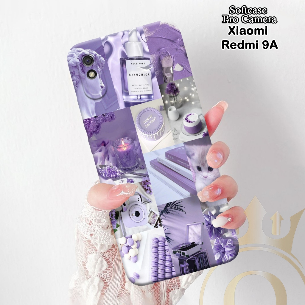 Softcase Xiaomi Redmi 9A - ORORA - Casing Redmi 9A - Motif case Aesthetic - Xiaomi - Softcase Redmi 