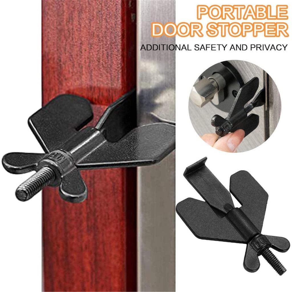 Portable Door Lock Travel / Kunci Pintu Portable Anti Lockpick Door Lock / Kunci Pintu Portable