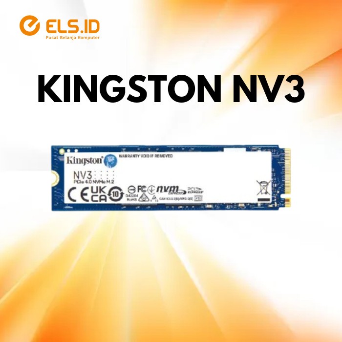Kingston NV3 SSD m.2 NVMe 2280 PCIe Gen 4 1TB