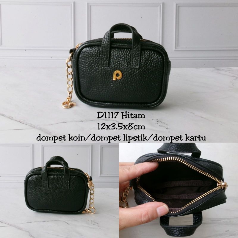 Dompet Koin Papillon Leather D1117