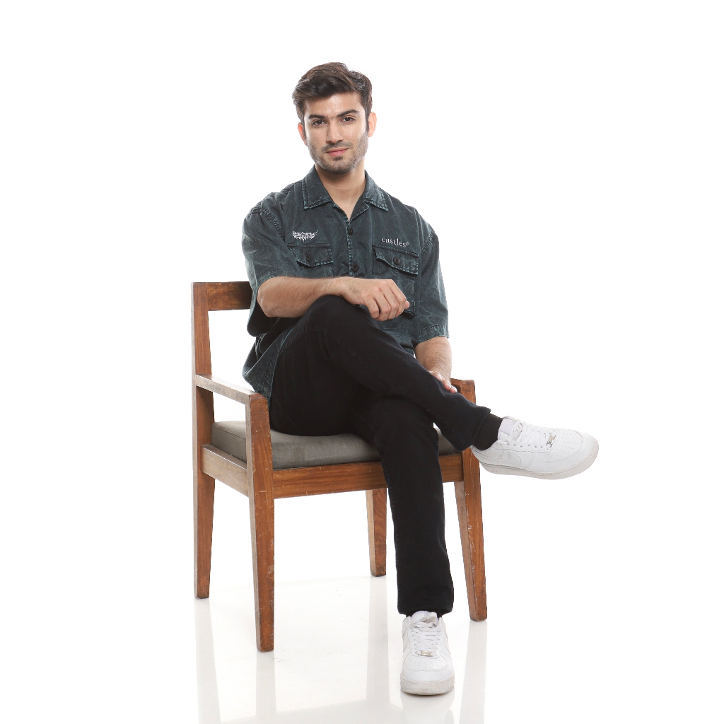 Castles.id Workshirt Oversize Kemeja Workwear Bordir Wash Series