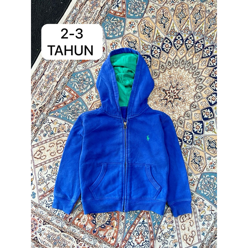 RALPH LAUREN 2-3 TAHUN HOODIE ANAK SECOND