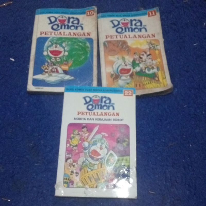 KOMIK  DORAEMON PETUALANGAN  10 11 22 SET
