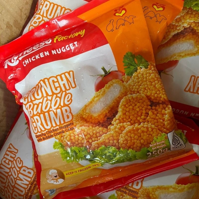 

Richeese nugget crunchy bubble crumb