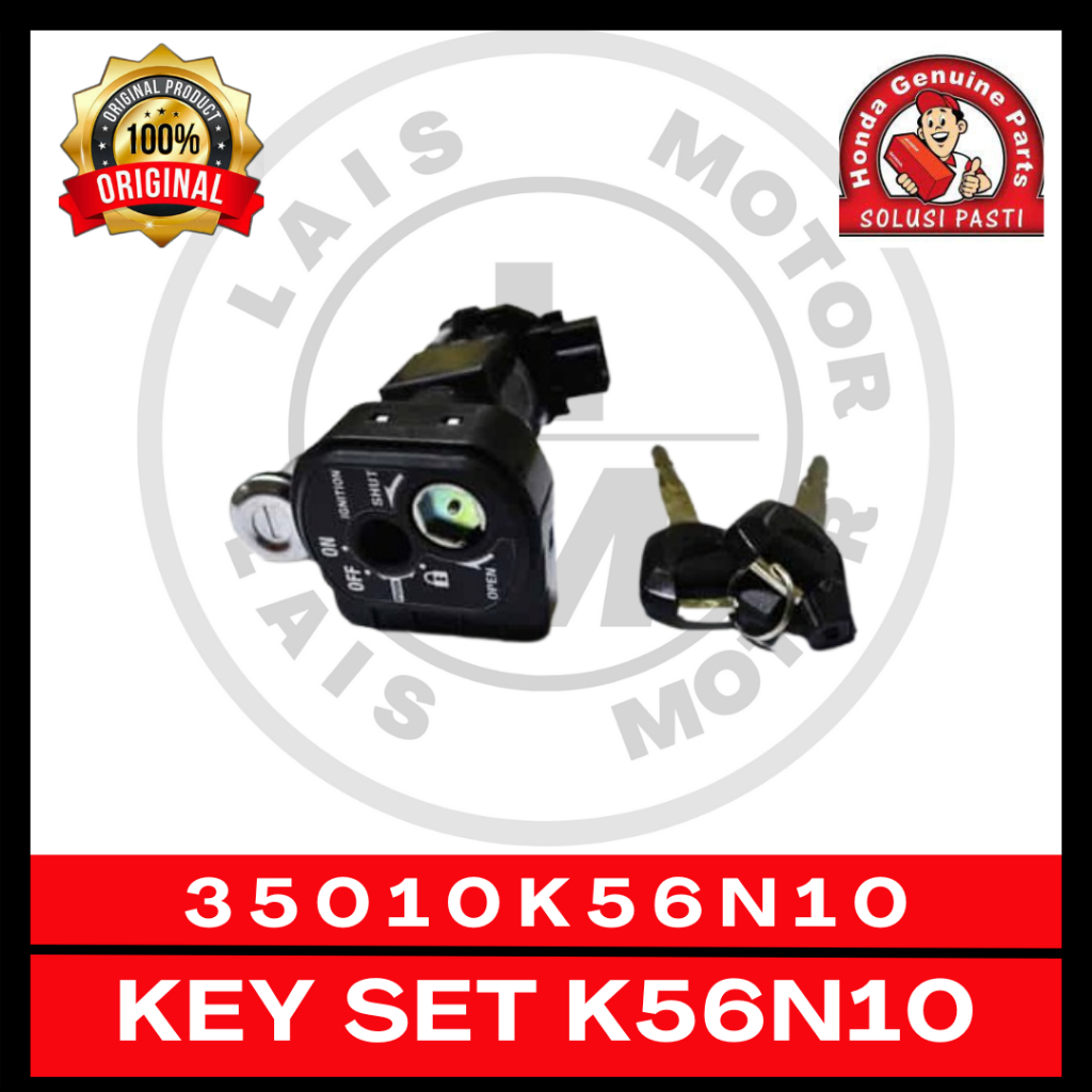 Kunci Kontak K56N10 Supra 150 GTR 35010K56N10 Original AHM
