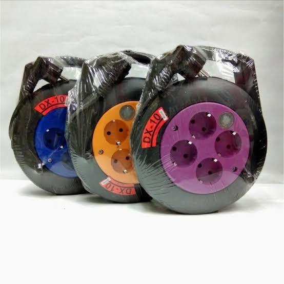 Kabel Roll Dexta 10 Meter + Switch On/Off