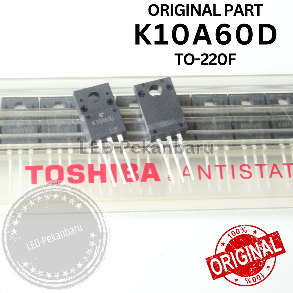 K10A60D TK10A60D K10A60 10A60 TO-220F 600V 10A N-CHANNEL