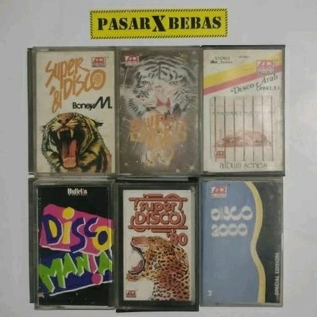 kaset disco - disco 70/80/90/2000