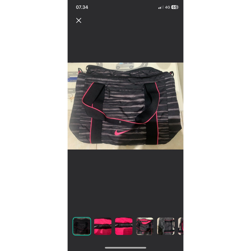 Tas gym nike ori (Preloved)