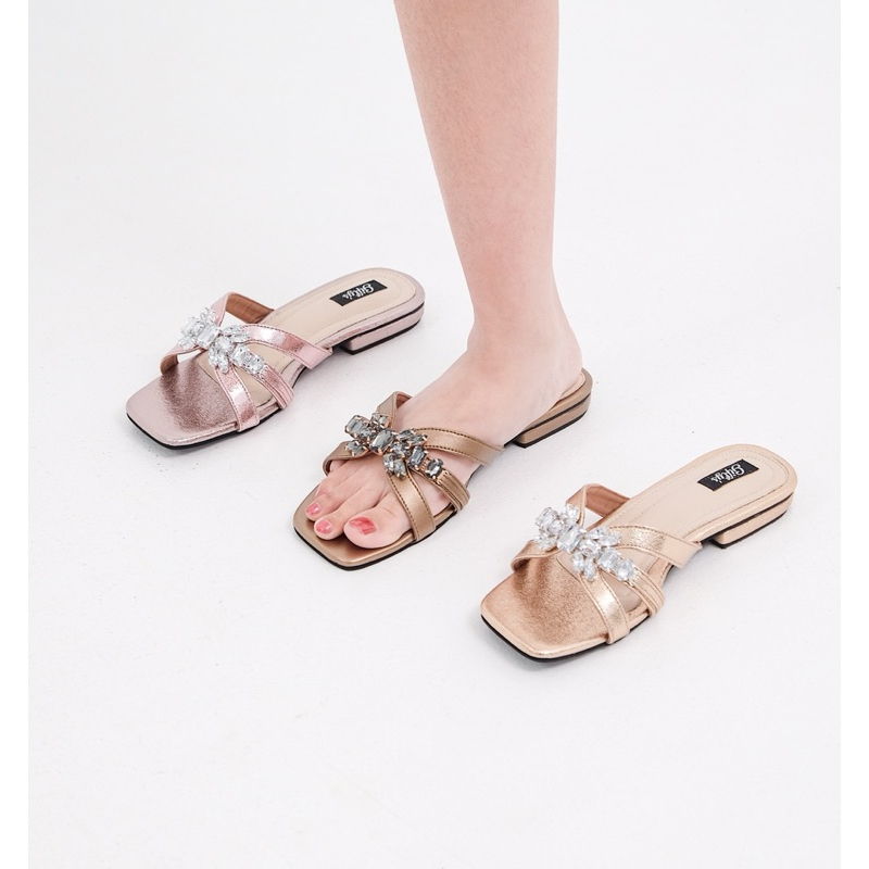 CLAIRE FLAT SANDALS | SANDAL FLAT WANITA