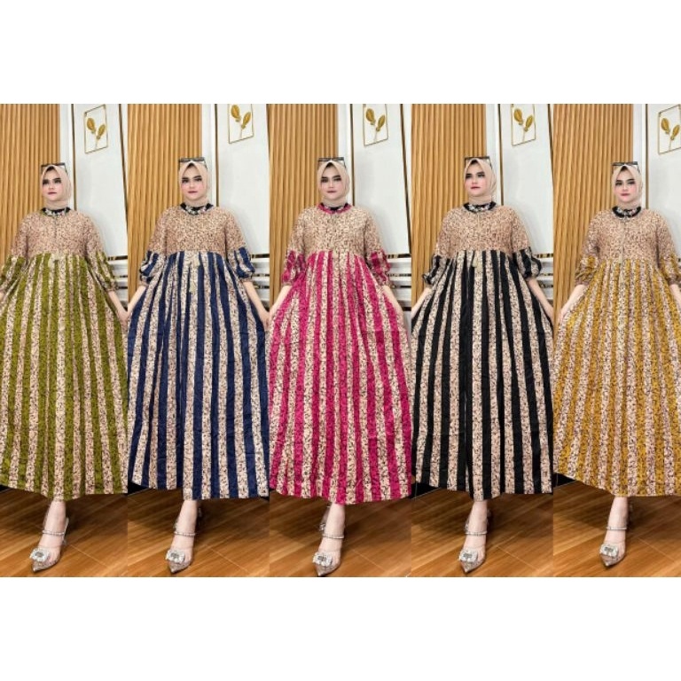 KODE T17K GAMIS TALI KOMBINASI GAMIS VIRAL BUMIL GAMIS JUMBO GAMIS IBU HAMIL GAMIS KEKINIAN 224 GAMI