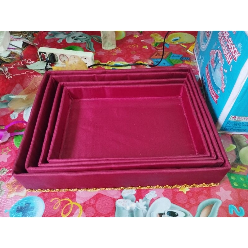 

kotak seserahan 4 set