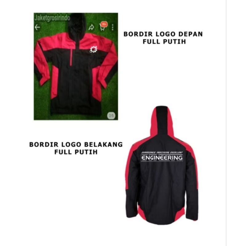 jaket ENGINEERING waterprof premium