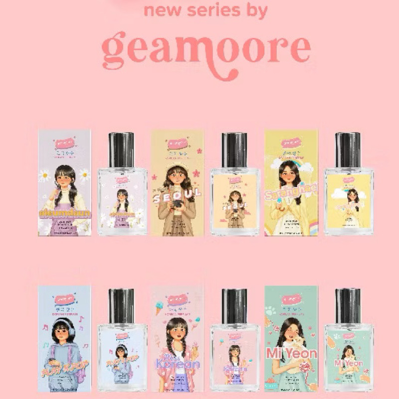 Parfum Geamoore Korean Series 15ml/ BPOM/ PONTIANAK