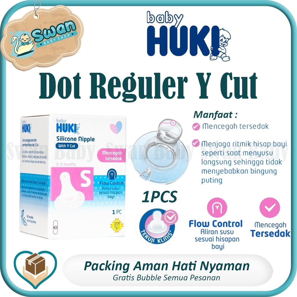 Huki Baby Dot Reguler Y Cut / Dot Bayi - Swan baby Swan Bayi / Dot Bulat Huki / Dot Bayi / Dot Huki
