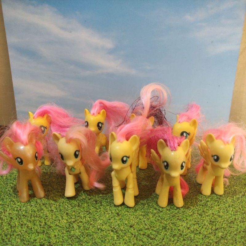 My Little Pony Fluttershy 3” Brushable Figure