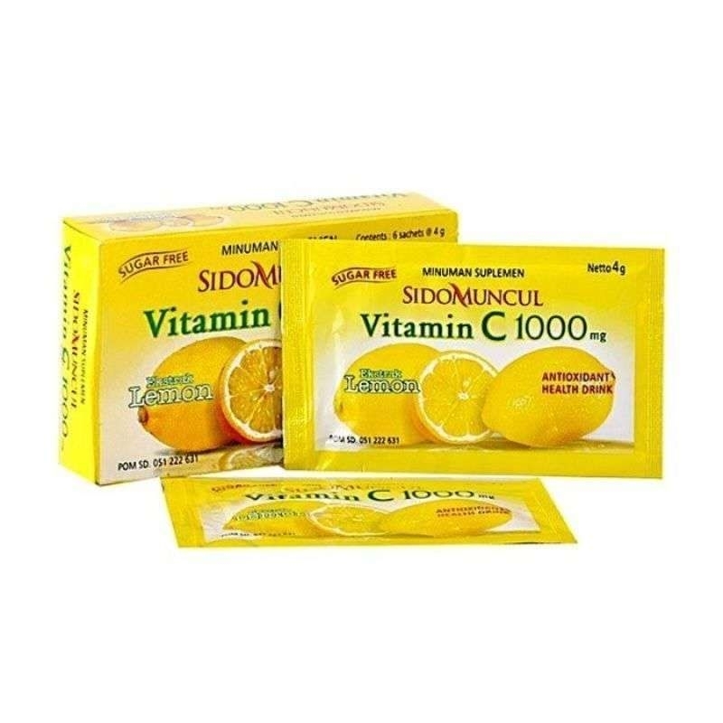SIDOMUNCUL VITAMIN C LEMON 1000 mg