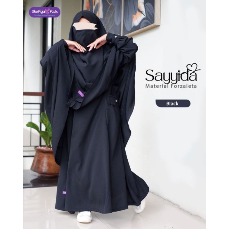 Set Gamis Anak-anak/Set Gamis remaja/Set Gamis banat/Baju syari anak dan remaja/Hijab syar'i/khimar 