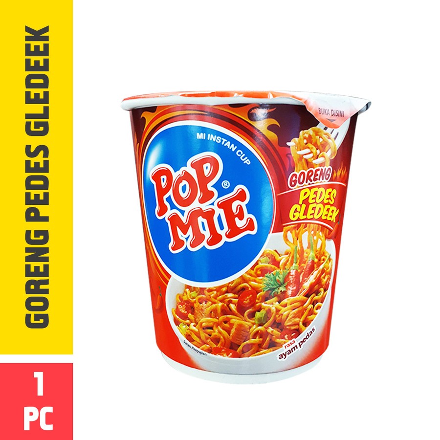 

Pop Mie Goreng Pedes Gledeek 75 gram