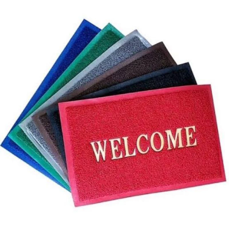 Keset Bihun Welcome Keset Kaki Karpet Welcome Motif Bihun