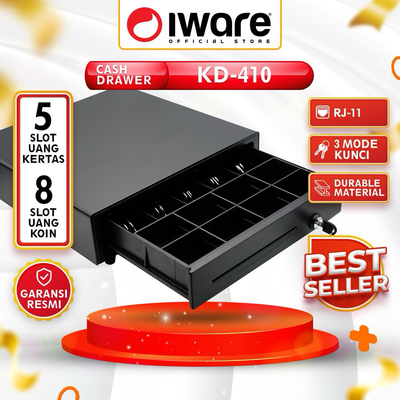 CASHDRAWER IWARE KD-410