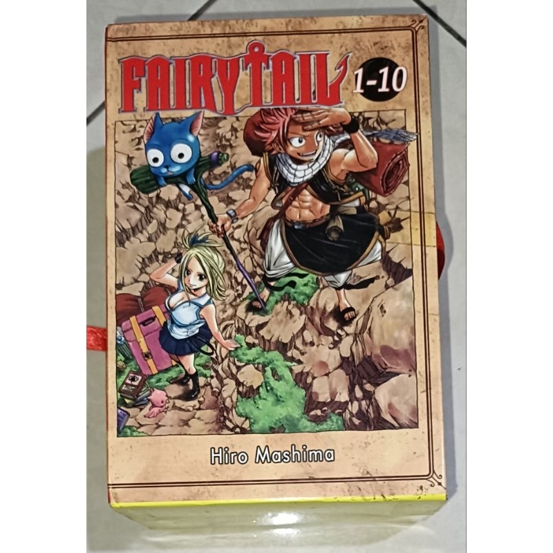 komik fairy tail box set vol 1-10 original segel