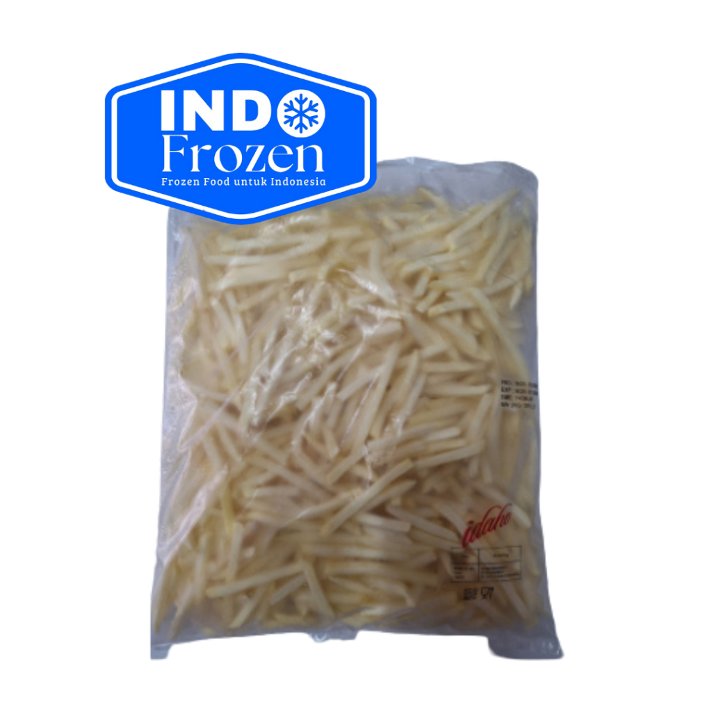 

IDAHO BATTER COATED 2 KG TRANSPARAN PACK /KENTANG GOREG BEKU