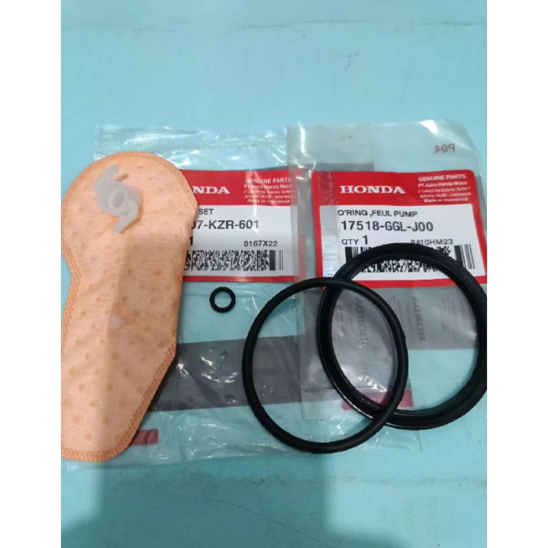 Paket Filter Bensin Pampers Filter Fuel Pump Vario 125 Vario 150 Led Dan Oring Fuel Pump GGL 1 Set