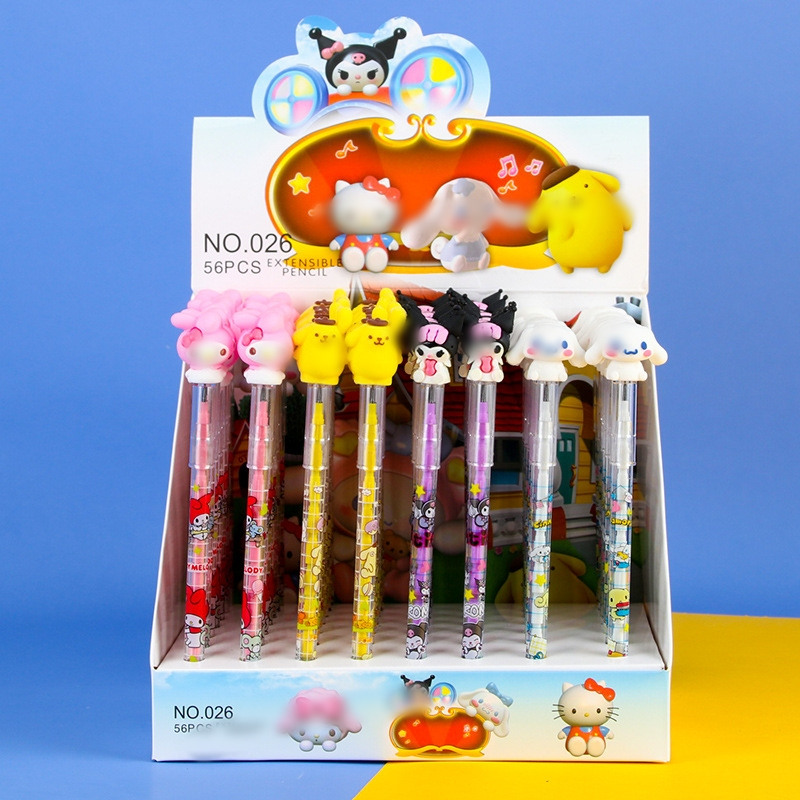 

[ORGM] BISA PILIH WARNA MOTIF | Alat Tulis Kantor Perlengkapan Sekolah Pensil Cabut Pensil Karakter Lucu