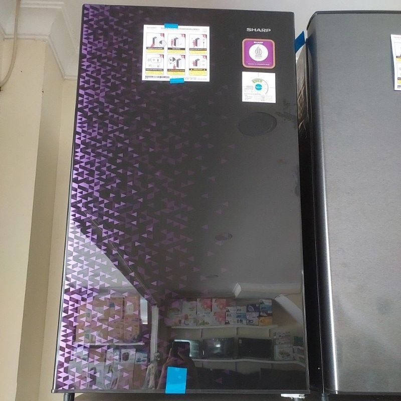 lemari es Sharp sj x165mg kulkas 1 pintu