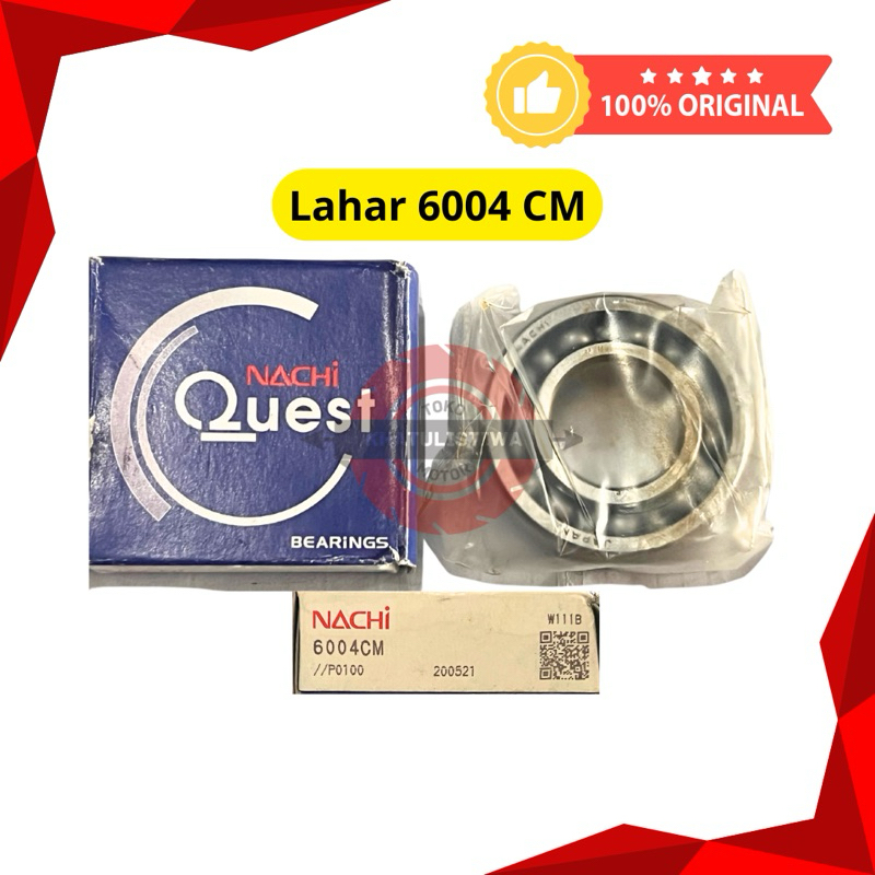 LAHAR 6004 CM NACHI LAHER 6004 CM BEARING NACHI ORIGINAL 100%