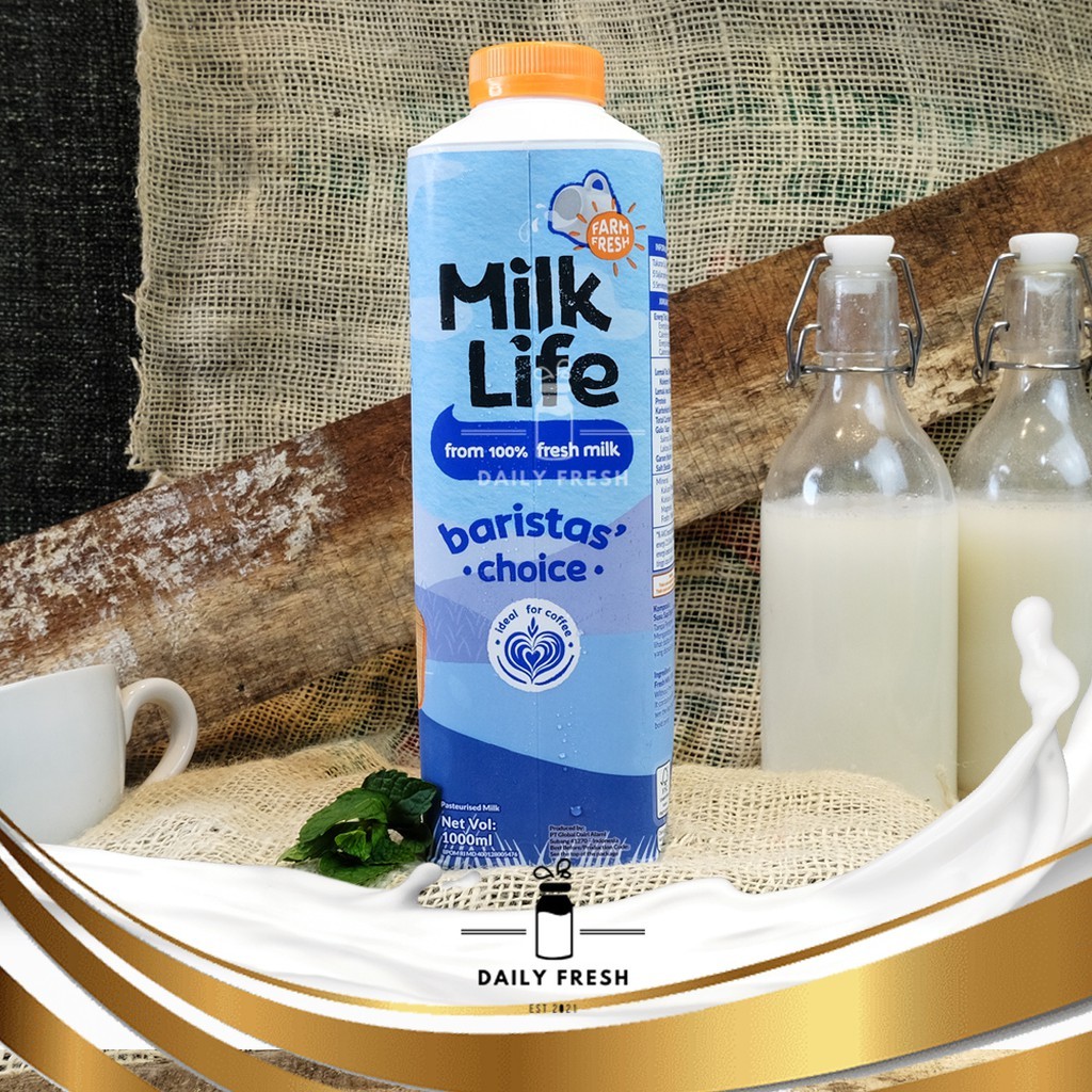 

Susu MilkLife Baristas Choice 1L Freshmilk - 1 Karton