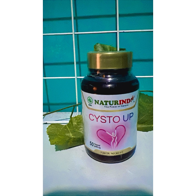 Naturindo Cysto Up 50 Kapsul Original.