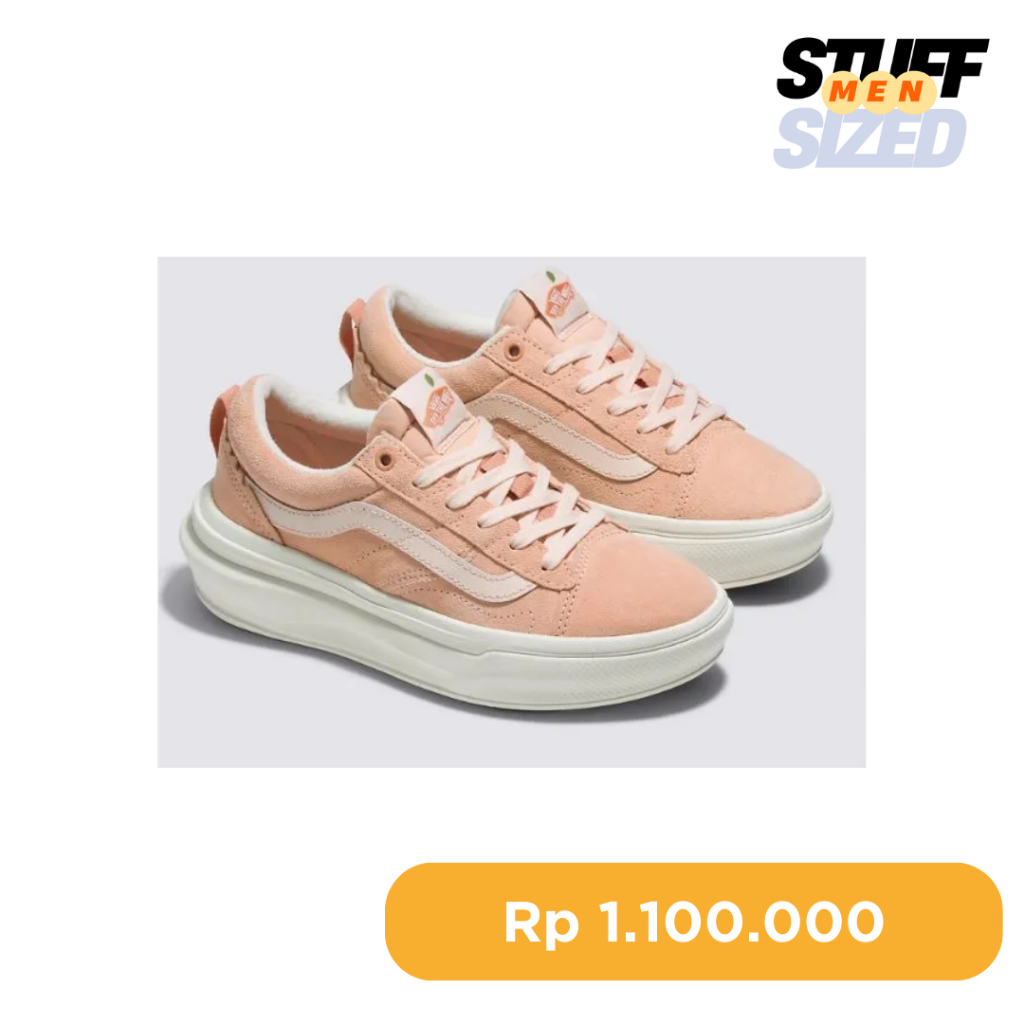 VANS old skool overt plus cc peaches & cream multi Size US 7.5 UK 5.0 EUR 38