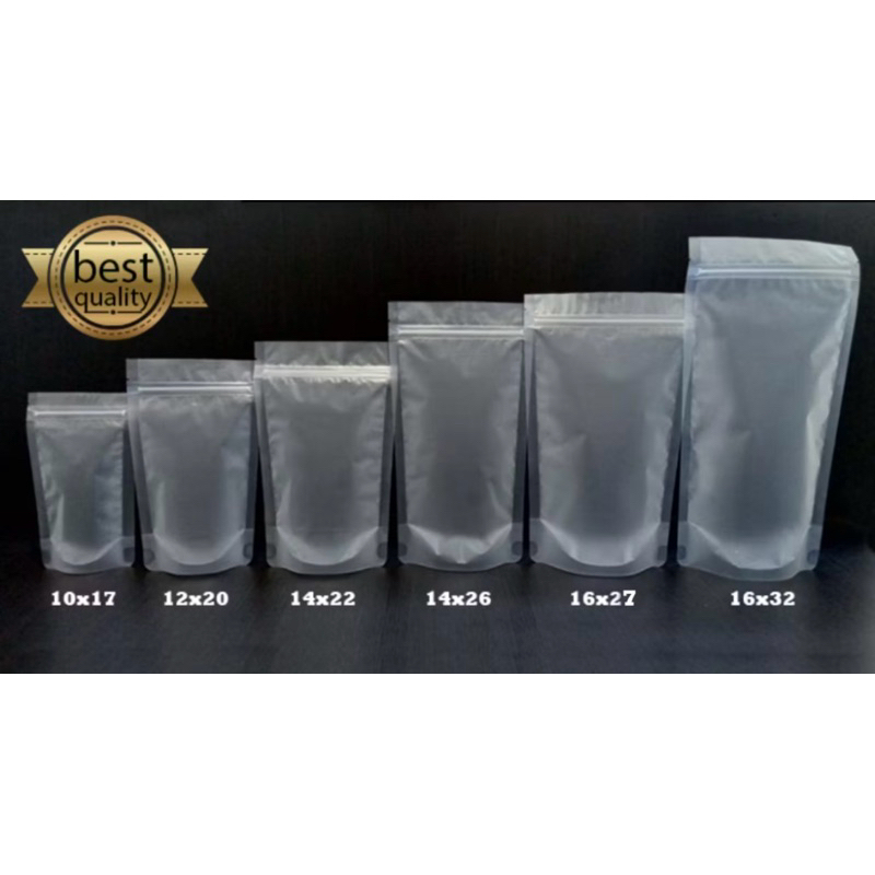 Standing Pouch Ziplock Matte Doff Plastik