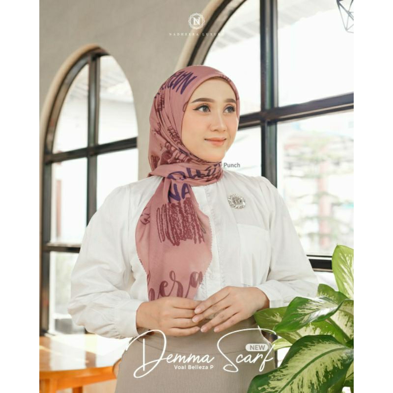 Demma Scarf || Hijab Motif || Hijab Premium || Hijab Nadheera