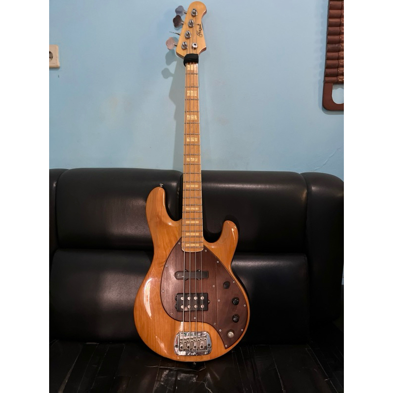 musicman stingray sterling model with cort gnl ibanez part custom build up original